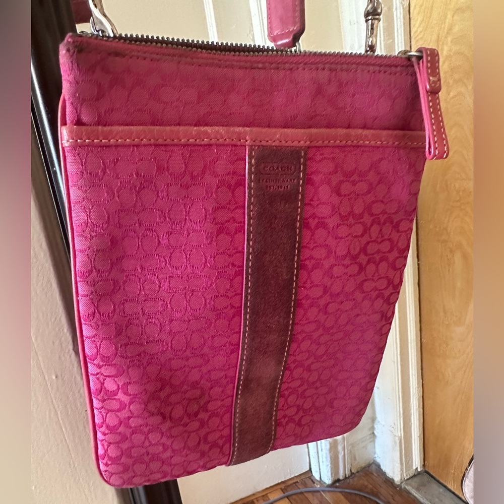 Coach Pink Shoulder Bag